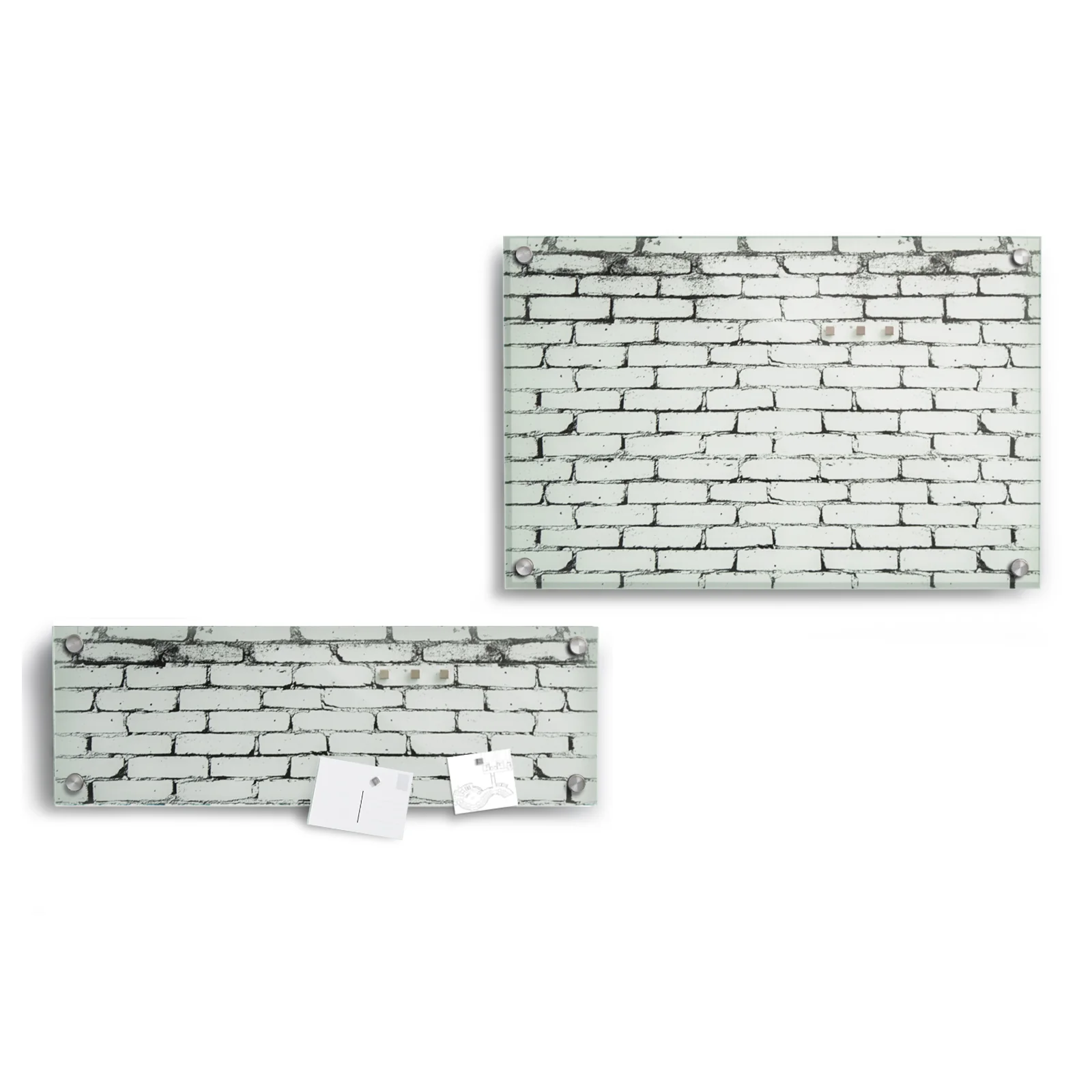 Design-Glas-Memoboard | Brick | 2 Größen - Image 6