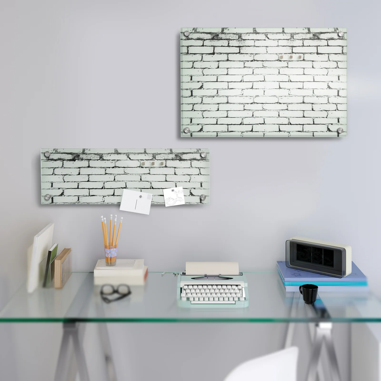 Design-Glas-Memoboard | Brick | 2 Größen - Image 9