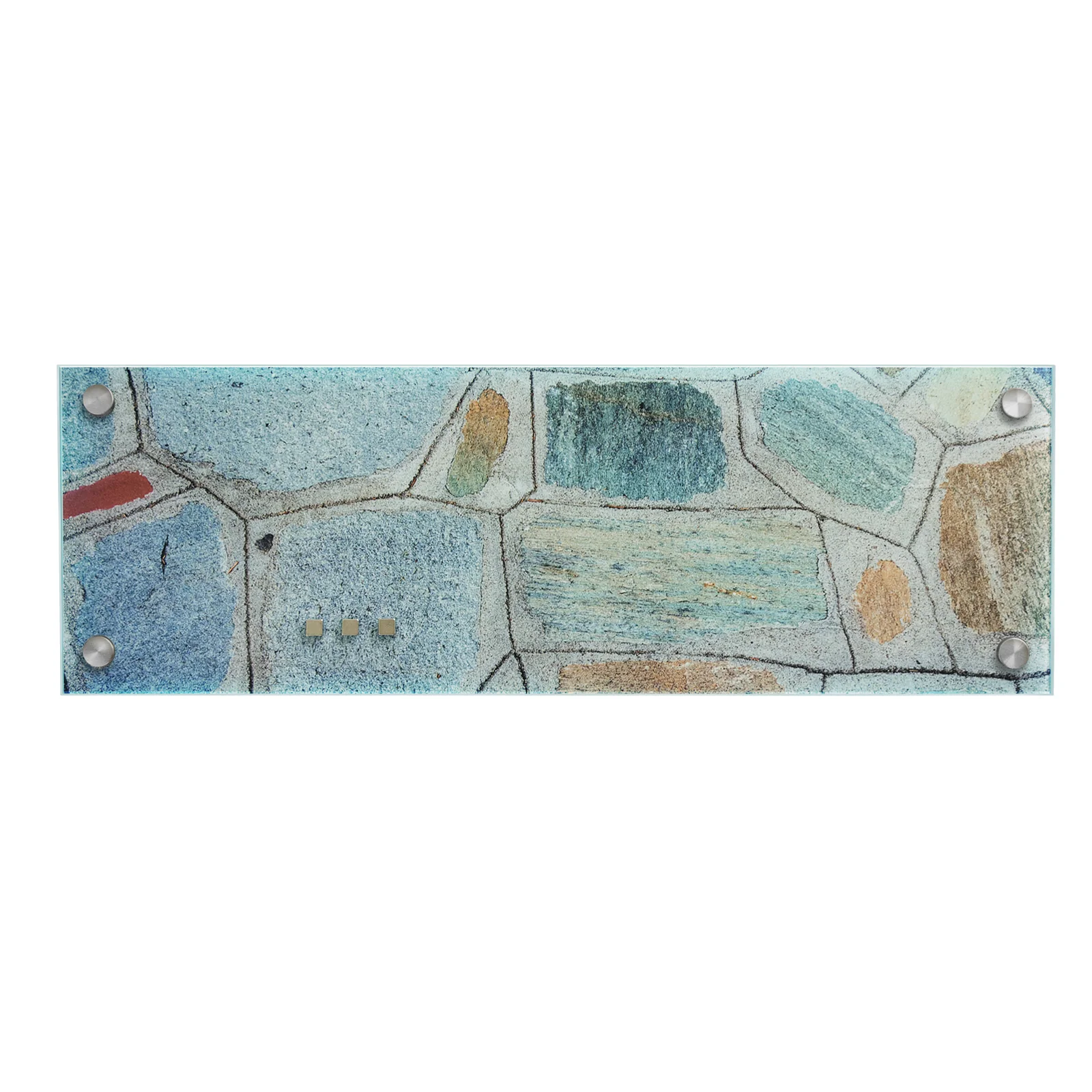 Design-Glas-Memoboard | Flagstone | 2 Größen - Image 3