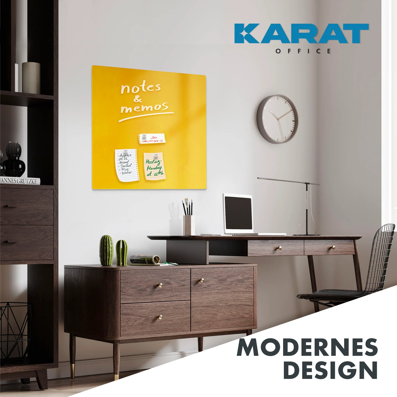 Design-Glas-Memoboard | Print | Mit Magneten & Montagematerial | In 2 Farben - Image 14