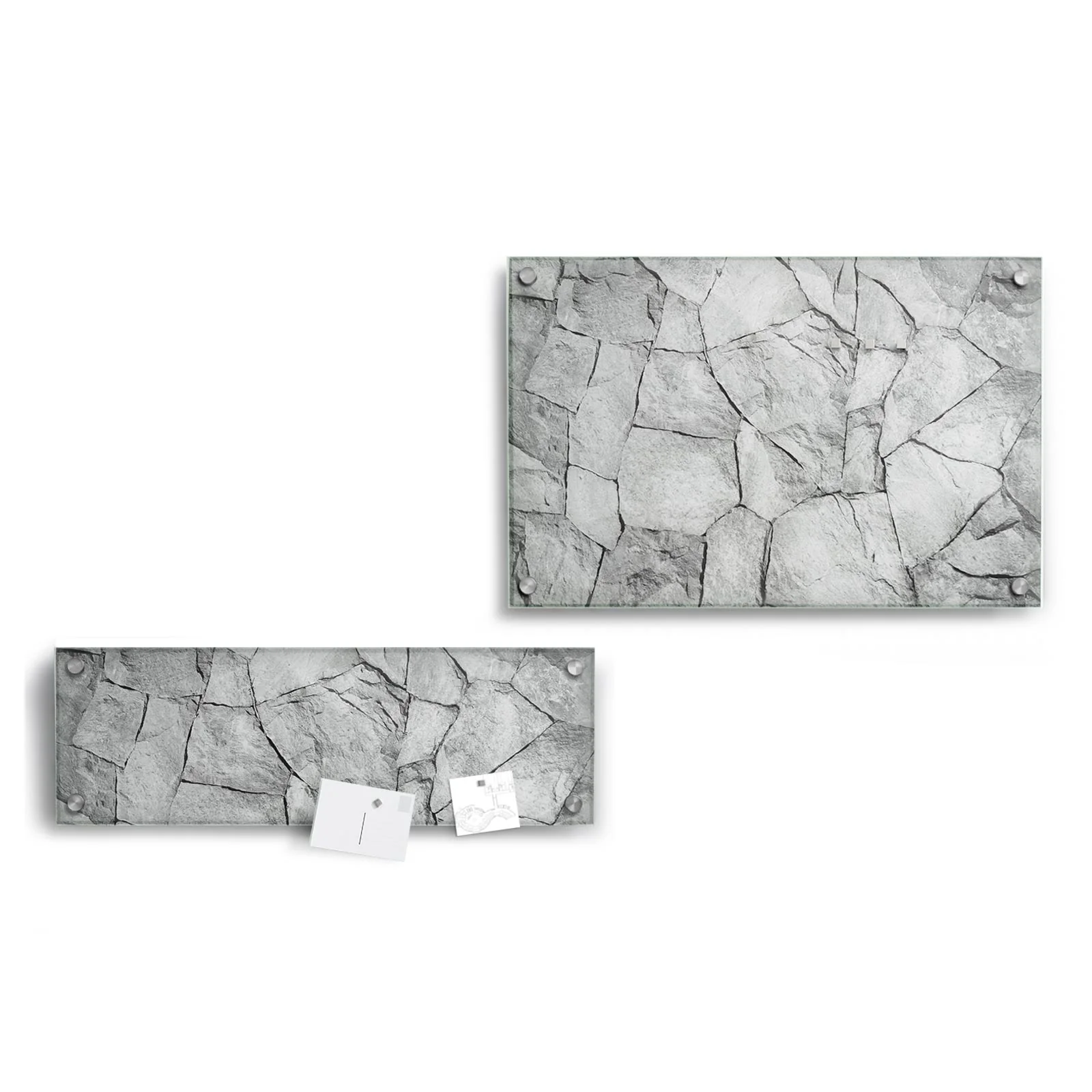 Design-Glas-Memoboard | Rock | 2 Größen - Image 4