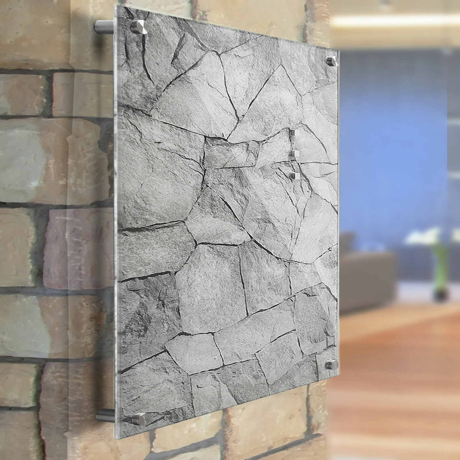 Design-Glas-Memoboard | Rock | 2 Größen - Image 5