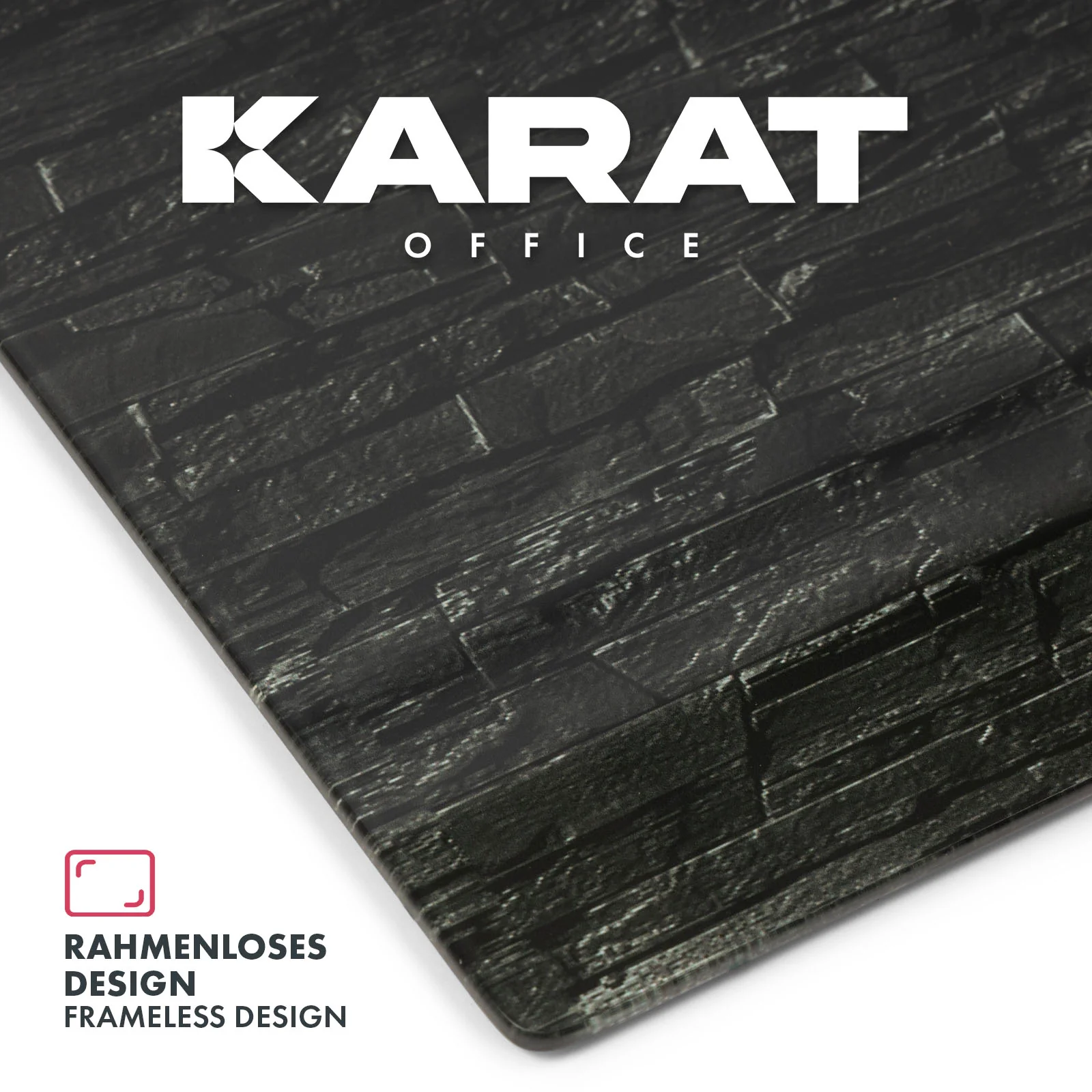 Design-Glas-Memoboard | Stone | Mit Magneten & Montagematerial | Hochglanz-Oberfläche - Image 7