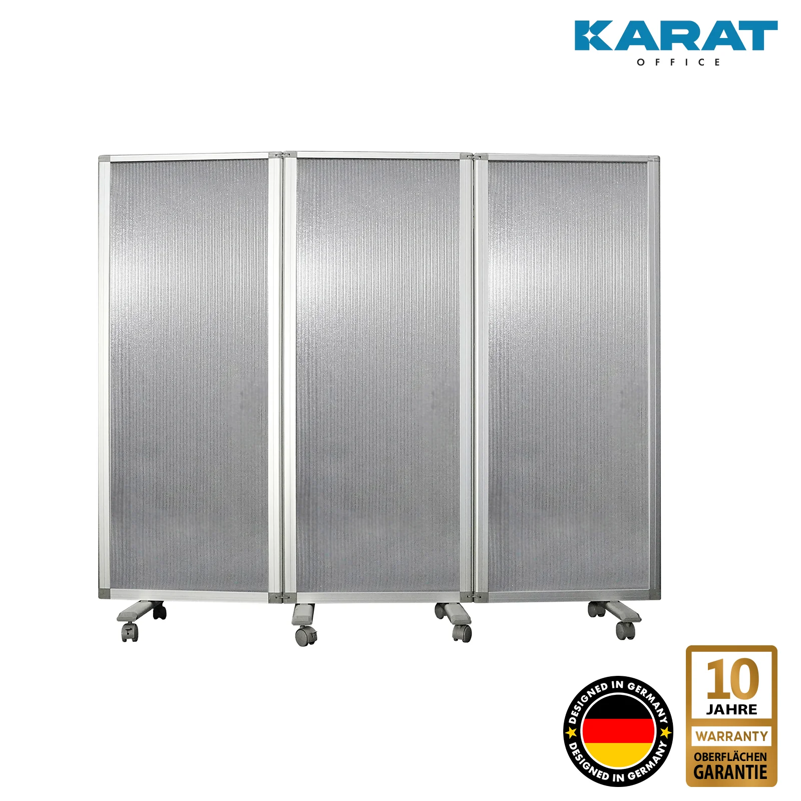 Doppelseitige Trennwand | Mobile und faltbare Stellwand | Rahmen aus Aluminium | Verschiedene Ausführungen - Image 22