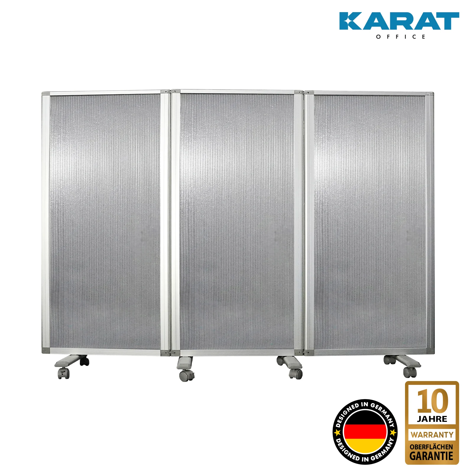 Doppelseitige Trennwand | Mobile und faltbare Stellwand | Rahmen aus Aluminium | Verschiedene Ausführungen - Image 29