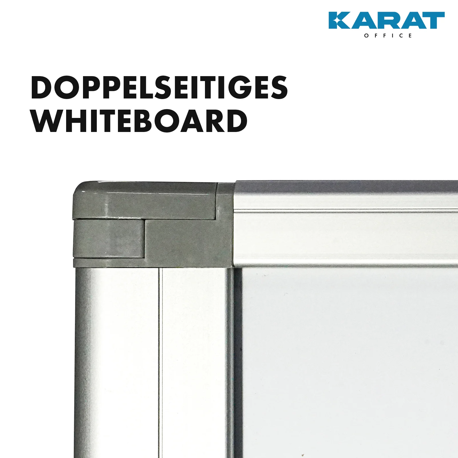 Doppelseitige Trennwand | Mobile und faltbare Stellwand | Rahmen aus Aluminium | Verschiedene Ausführungen - Image 41