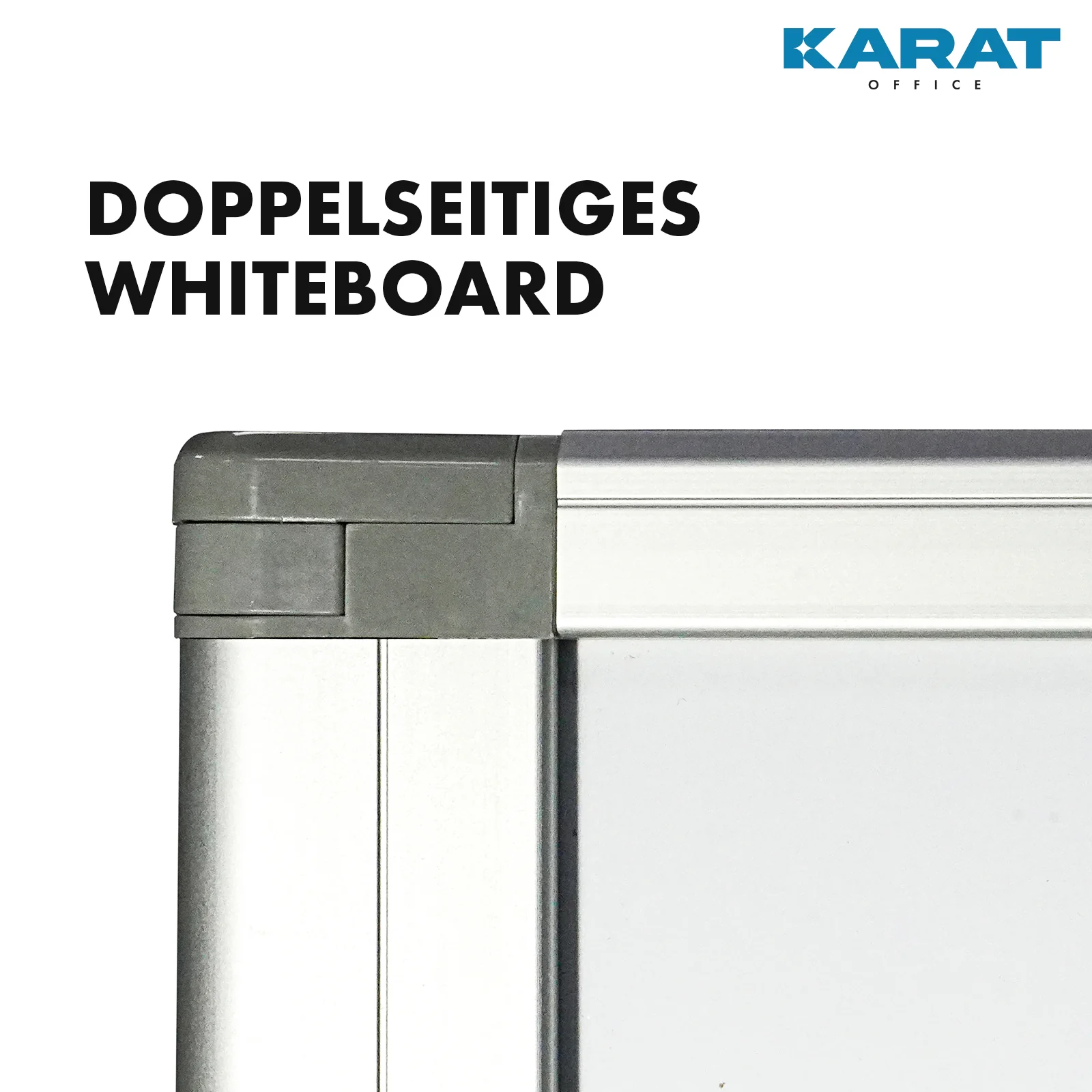 Doppelseitige Trennwand | Mobile und faltbare Stellwand | Rahmen aus Aluminium | Verschiedene Ausführungen - Image 48