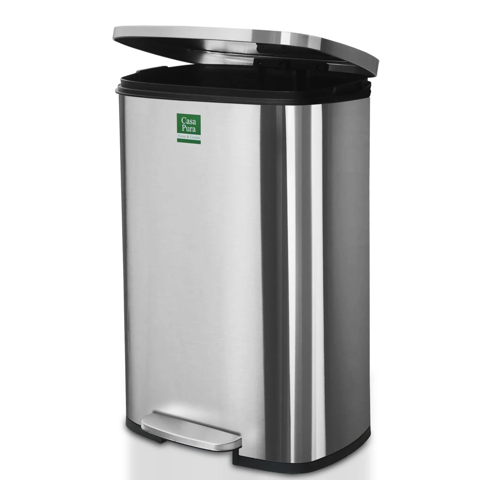 Mülleimer Dustin | Edelstahl | Mit Absenkautomatik | 30 oder 50 Liter - Image 4