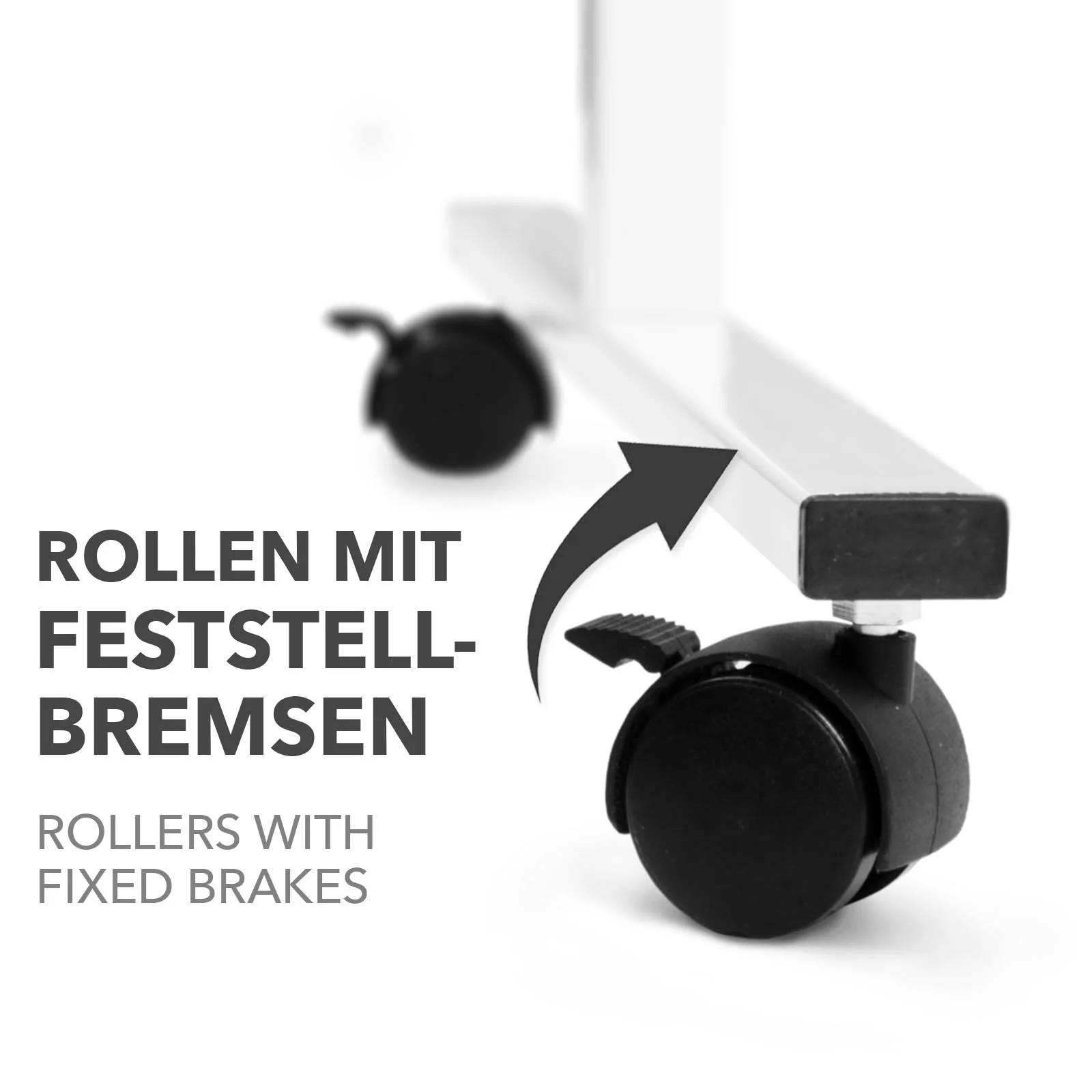 Filz-Moderationstafeln | Einteilig | Mit Rollen | 150x120 cm | 5 Farben - Image 27