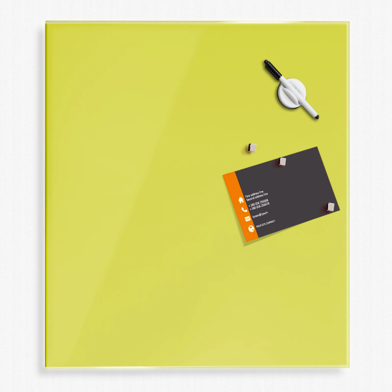 Glasboard | Magnettafel | 2 Größen | 3 Farben - Image 12