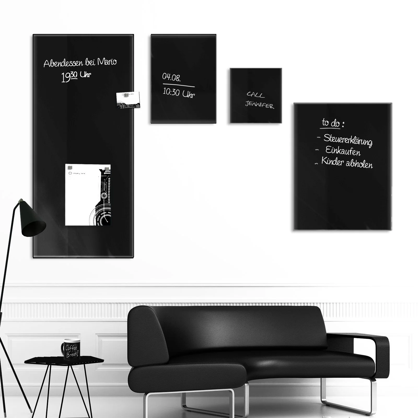 Glasboard | Magnettafel | 2 Größen | 3 Farben - Image 6