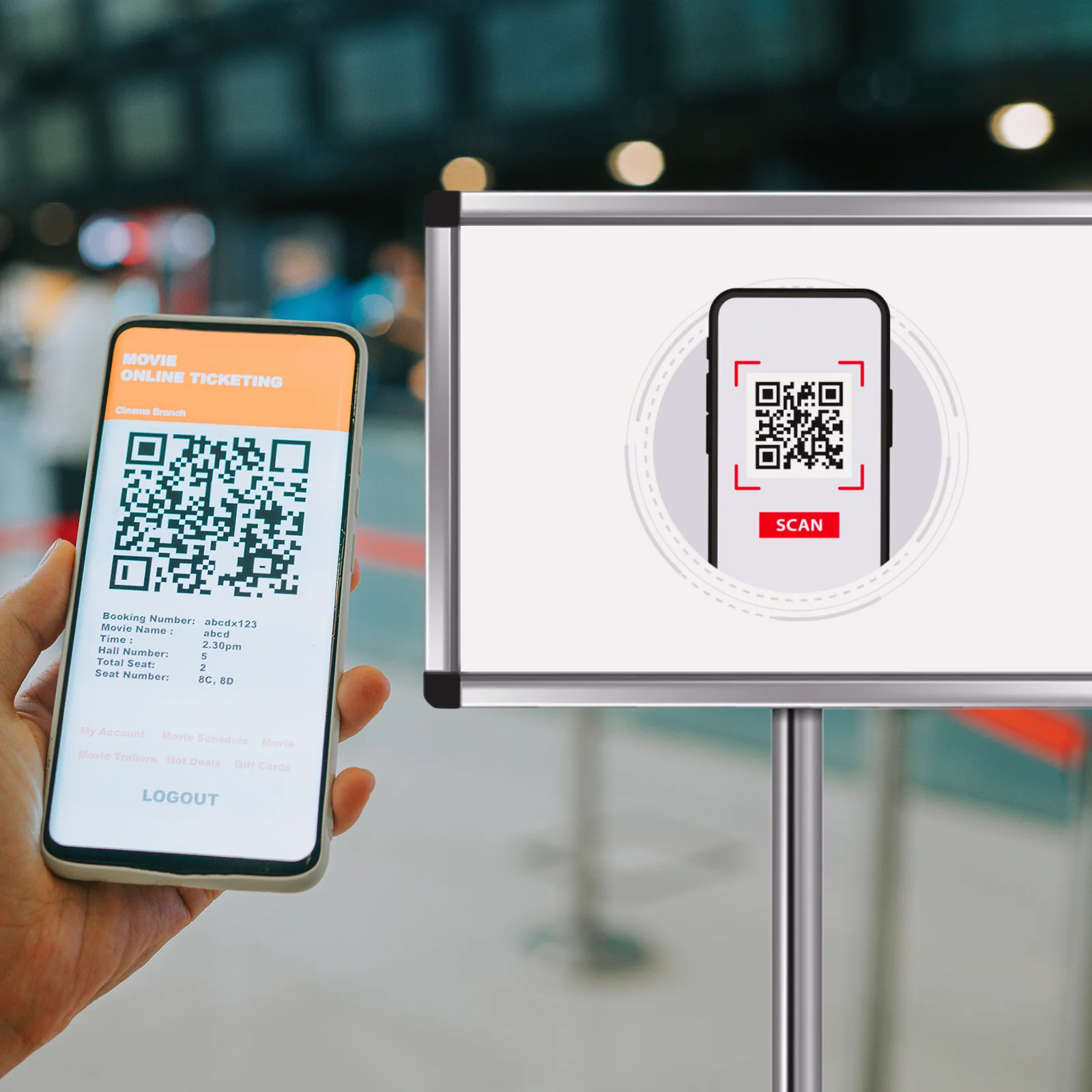 Infodisplay | Für A3 | Mit Standsäule - Image 2