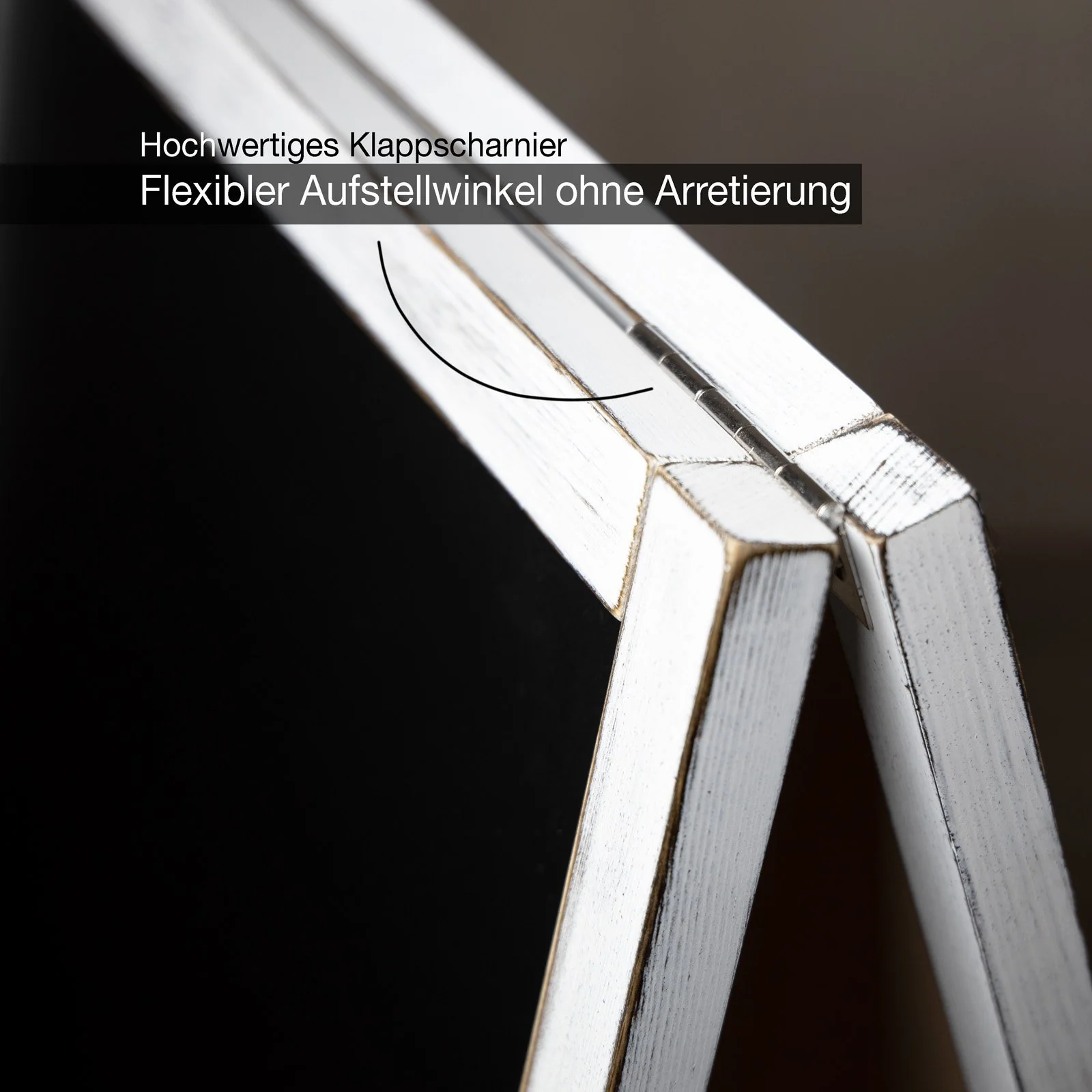 Kundenstopper | Kreidetafel | Mit Holzrahmen | Für Innen & Außenbereiche - Image 12
