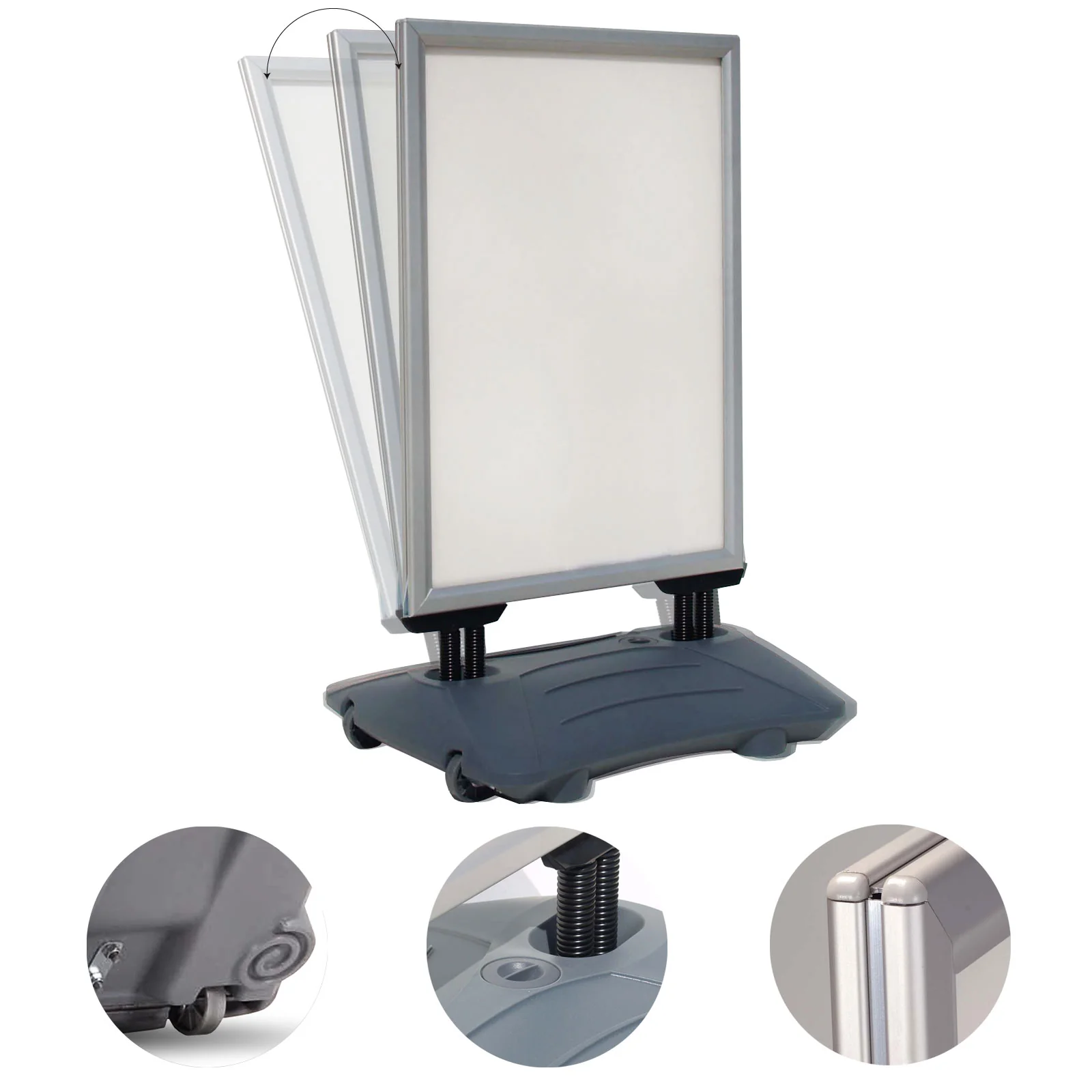 Kundenstopper | Outside Pro | Mit Wassertank für festen Stand | Format: A1 - Image 7