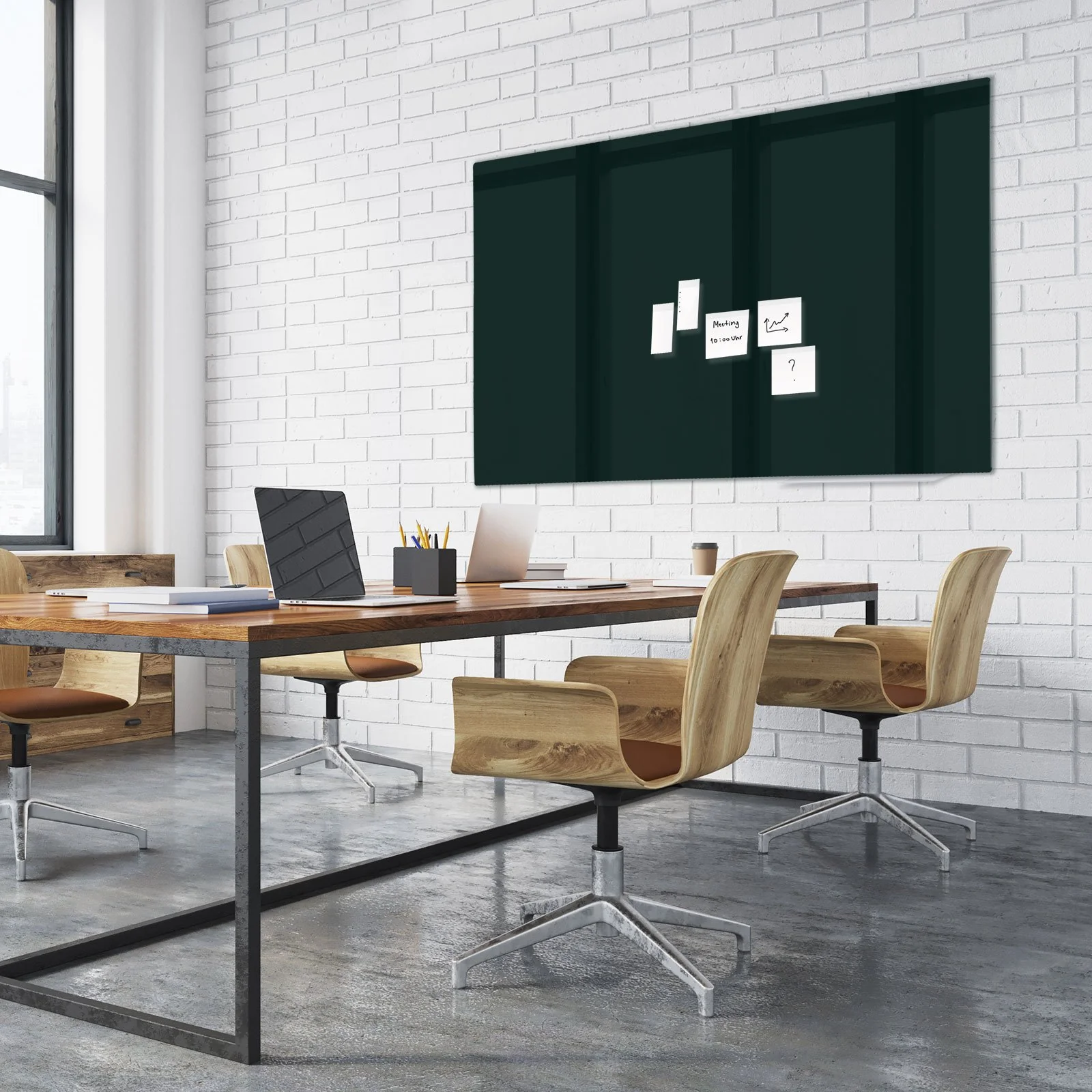 Magnetisches Glas-Whiteboard | 3 Größen | 2 Farben - Image 13