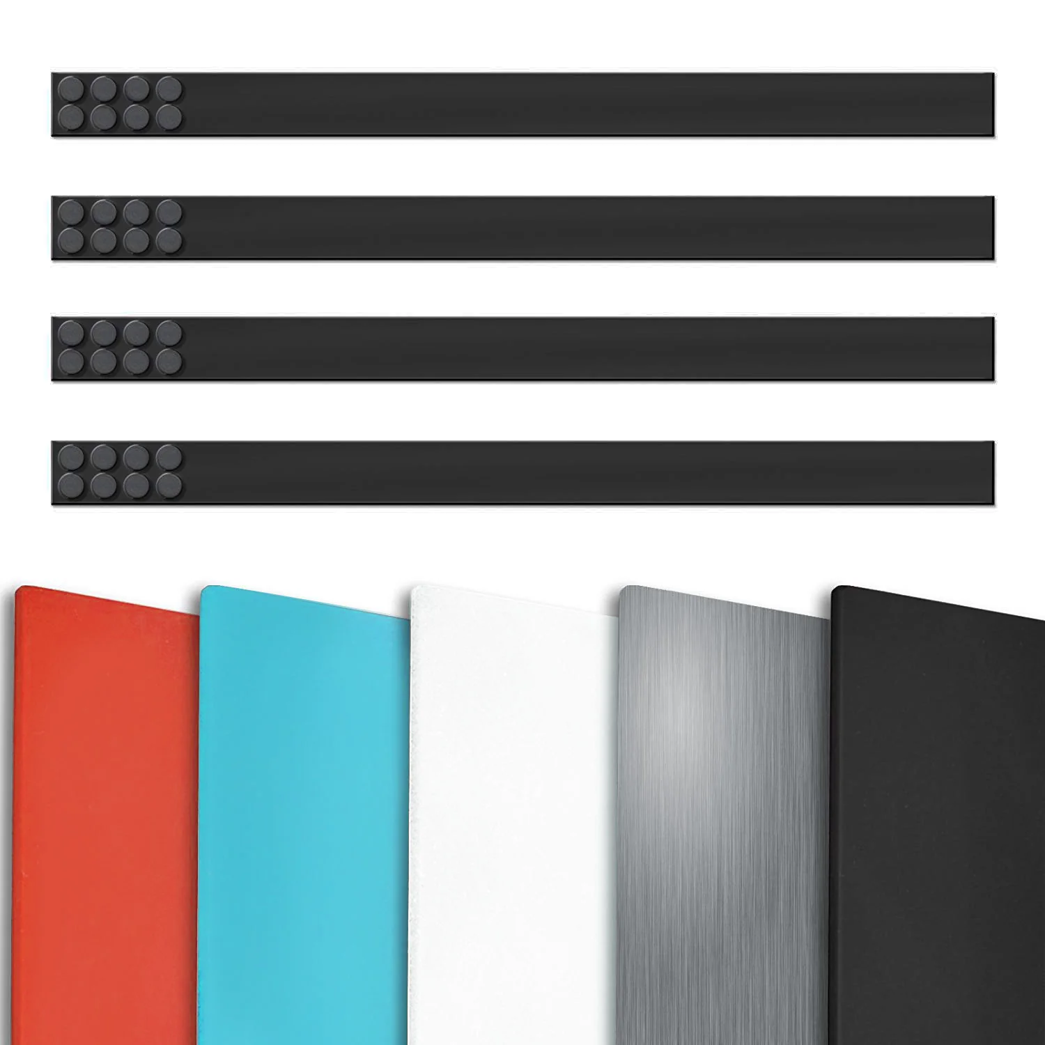 4er-Set Magnetleisten | 2 Längen | 5 Farben - Image 13