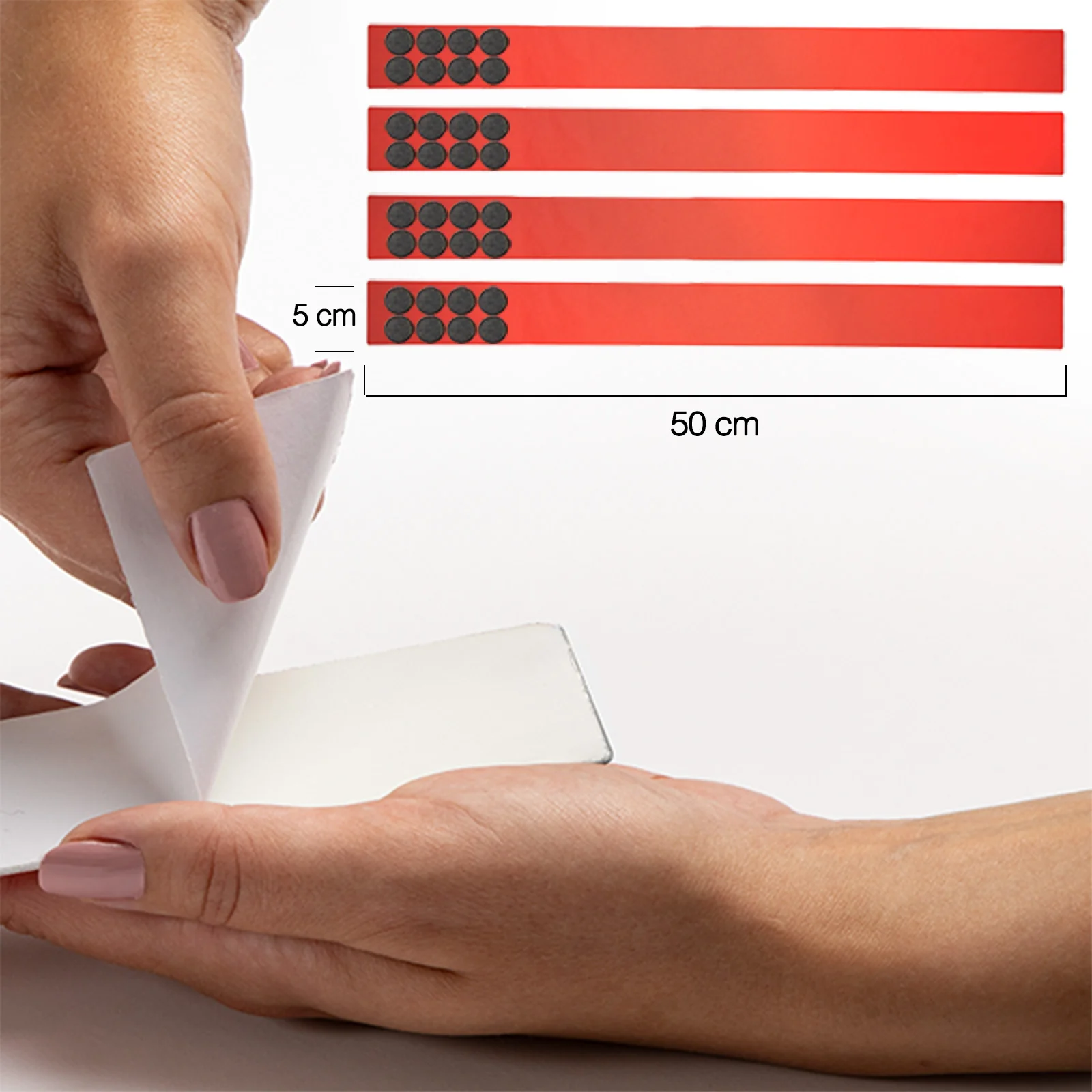 4er-Set Magnetleisten | 2 Längen | 5 Farben - Image 25