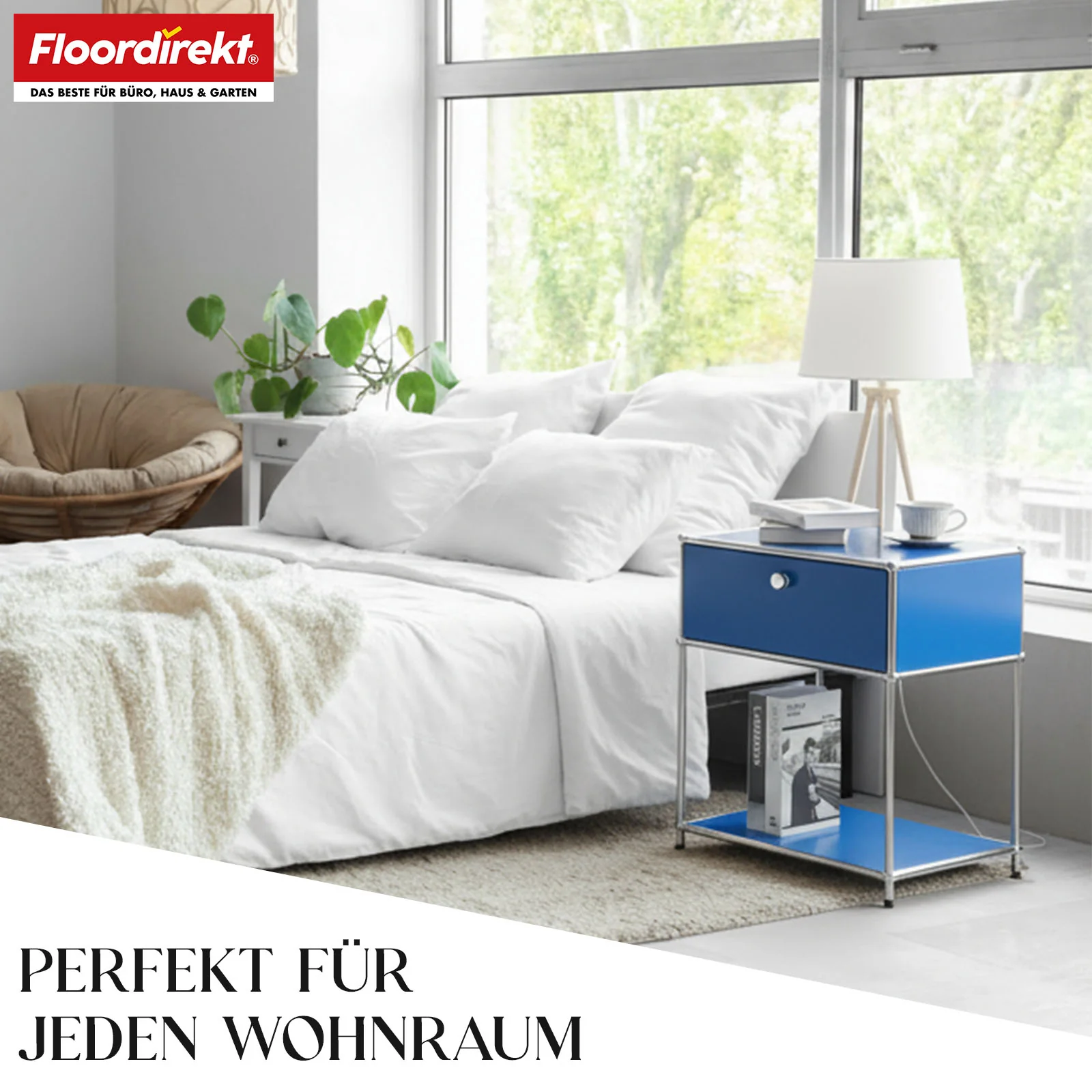 Metallregal | Concept Epure MK-139 | Beistell- & Aufbewahrungsregal mit Schublade & Ablagen | In mehreren Farben erhältlich - Image 31