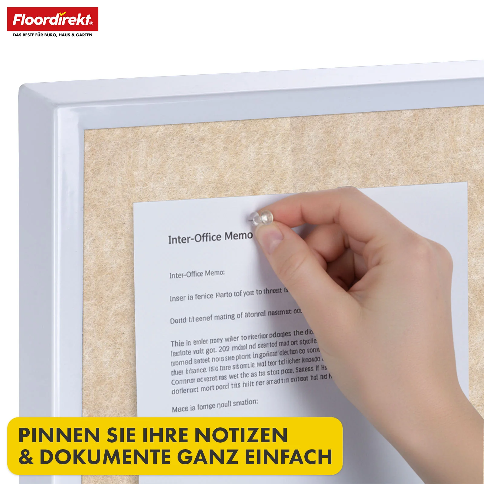 Mobile Moderationstafel GIANT | Beidseitige Filztafel auf Rollen 80x120cm | Doppelseitig nutzbar & stabil - Image 11