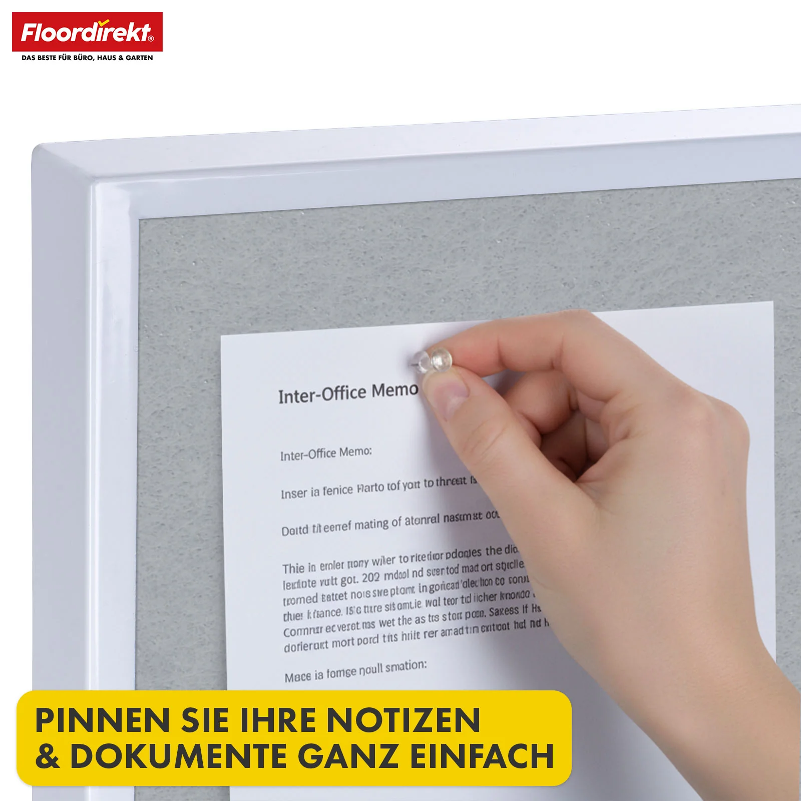 Mobile Moderationstafel GIANT | Beidseitige Filztafel auf Rollen 80x120cm | Doppelseitig nutzbar & stabil - Image 32