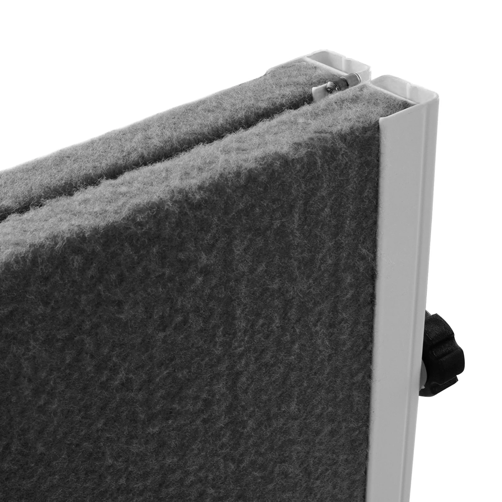 Filz-Moderationstafel | Klappbar | Mit Rollen | 150x120 cm | 2 Farben - Image 7
