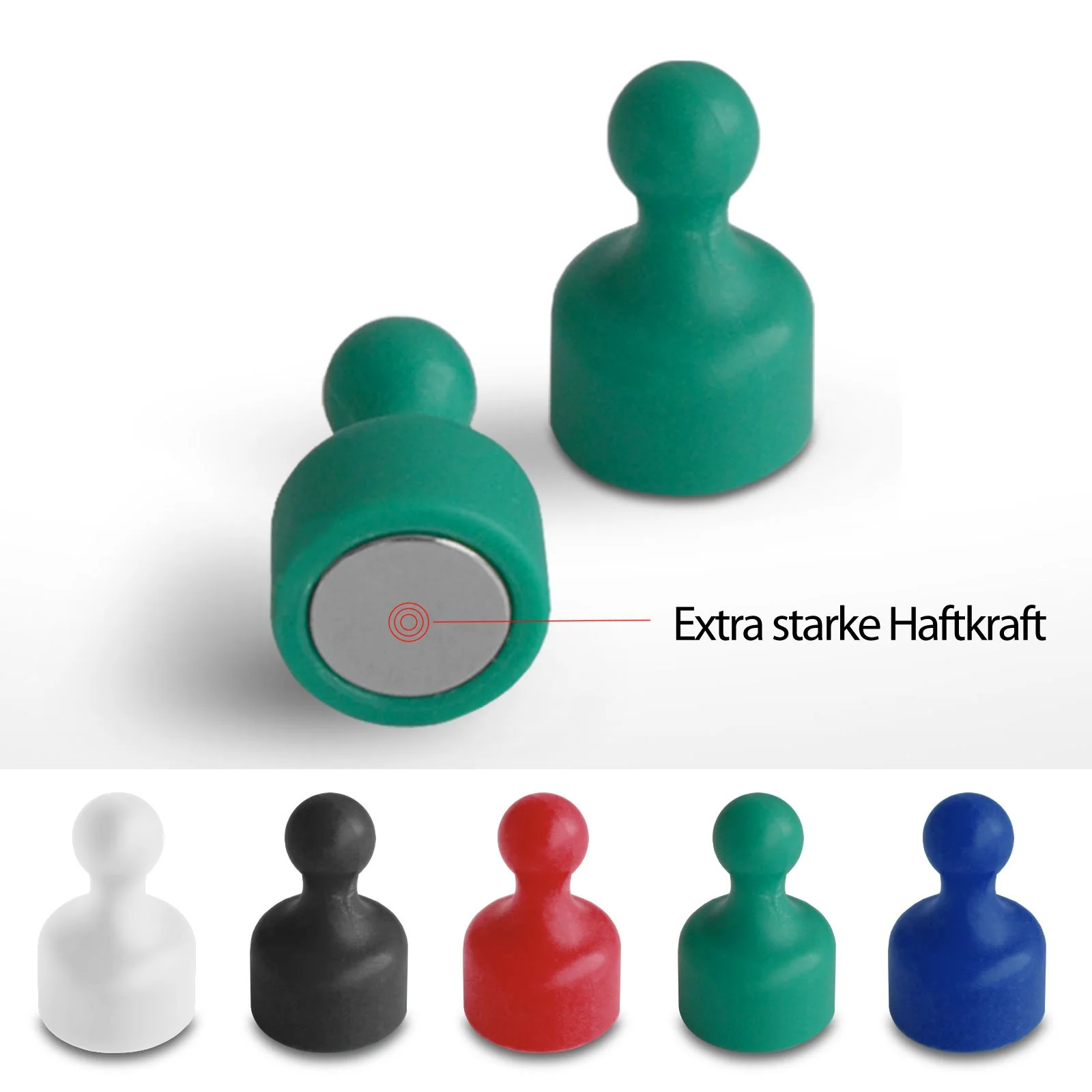 Neodym-Magnete | Schach-Pins | 5 Farben - Image 3
