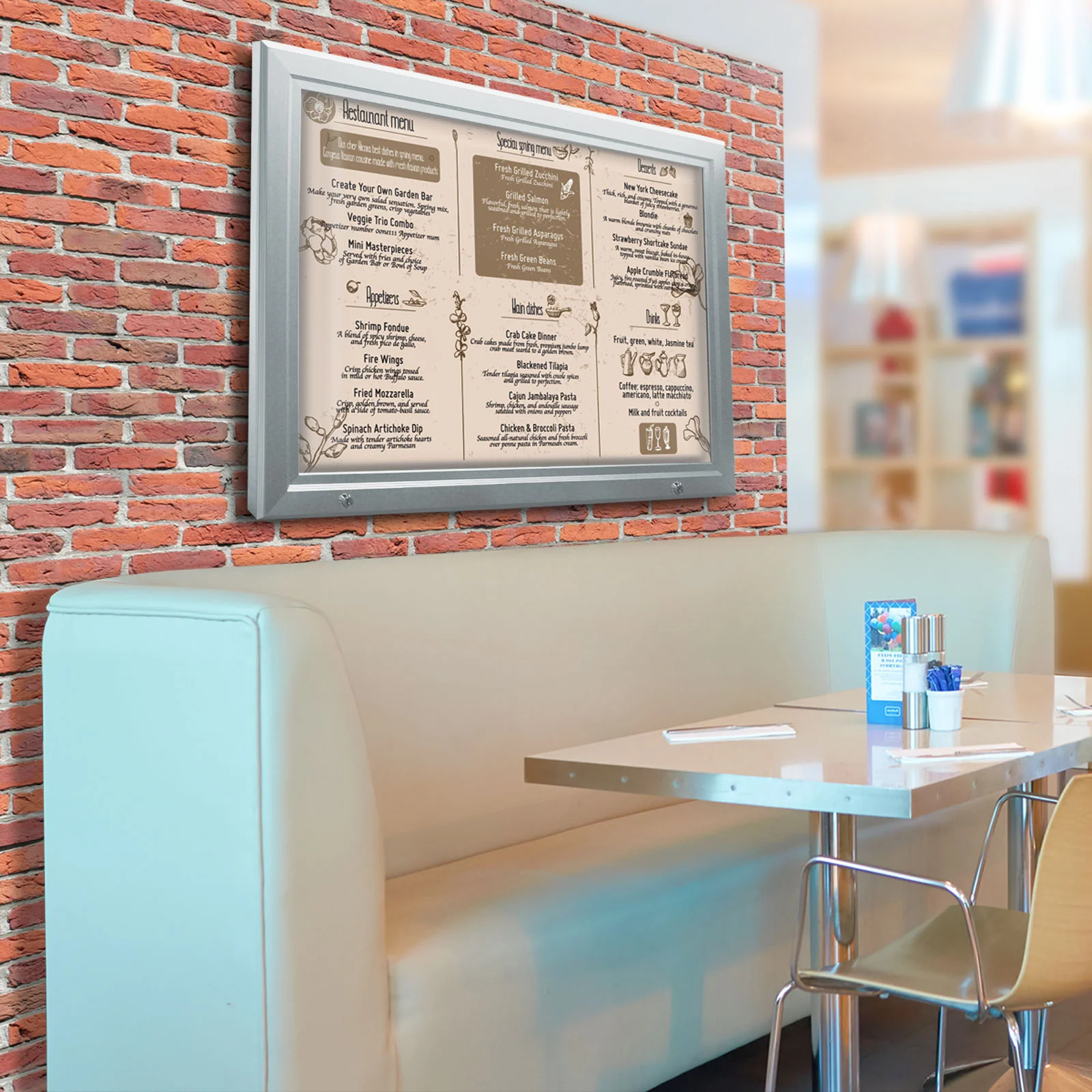 Außen-Schaukasten für Plakate | Posterrahmen | Abschließbar | Größen: A3 bis A0 - Image 12