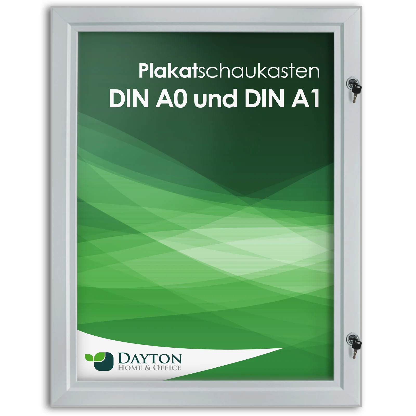 Außen-Schaukasten für Plakate | Posterrahmen | Abschließbar | Größen: A3 bis A0 - Image 5