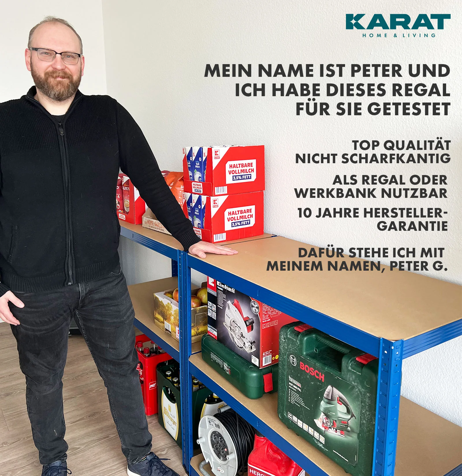 Schwerlastregal Lakota | 2er Set | Traglast bis 875 kg | Individuell einsetzbar | Verschiedene Größen und Farben - Image 14