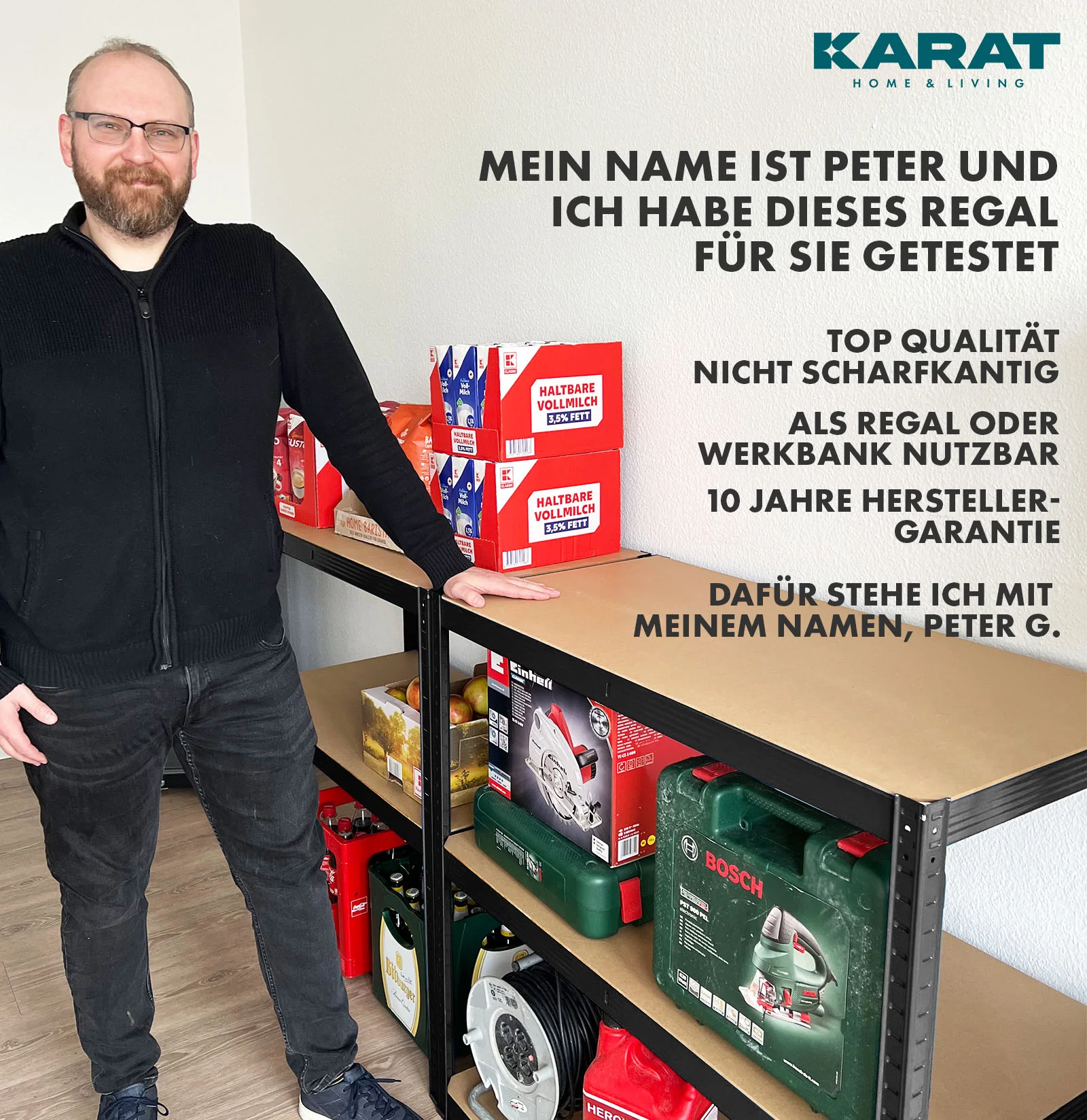 Schwerlastregal Lakota | 2er Set | Traglast bis 875 kg | Individuell einsetzbar | Verschiedene Größen und Farben - Image 21
