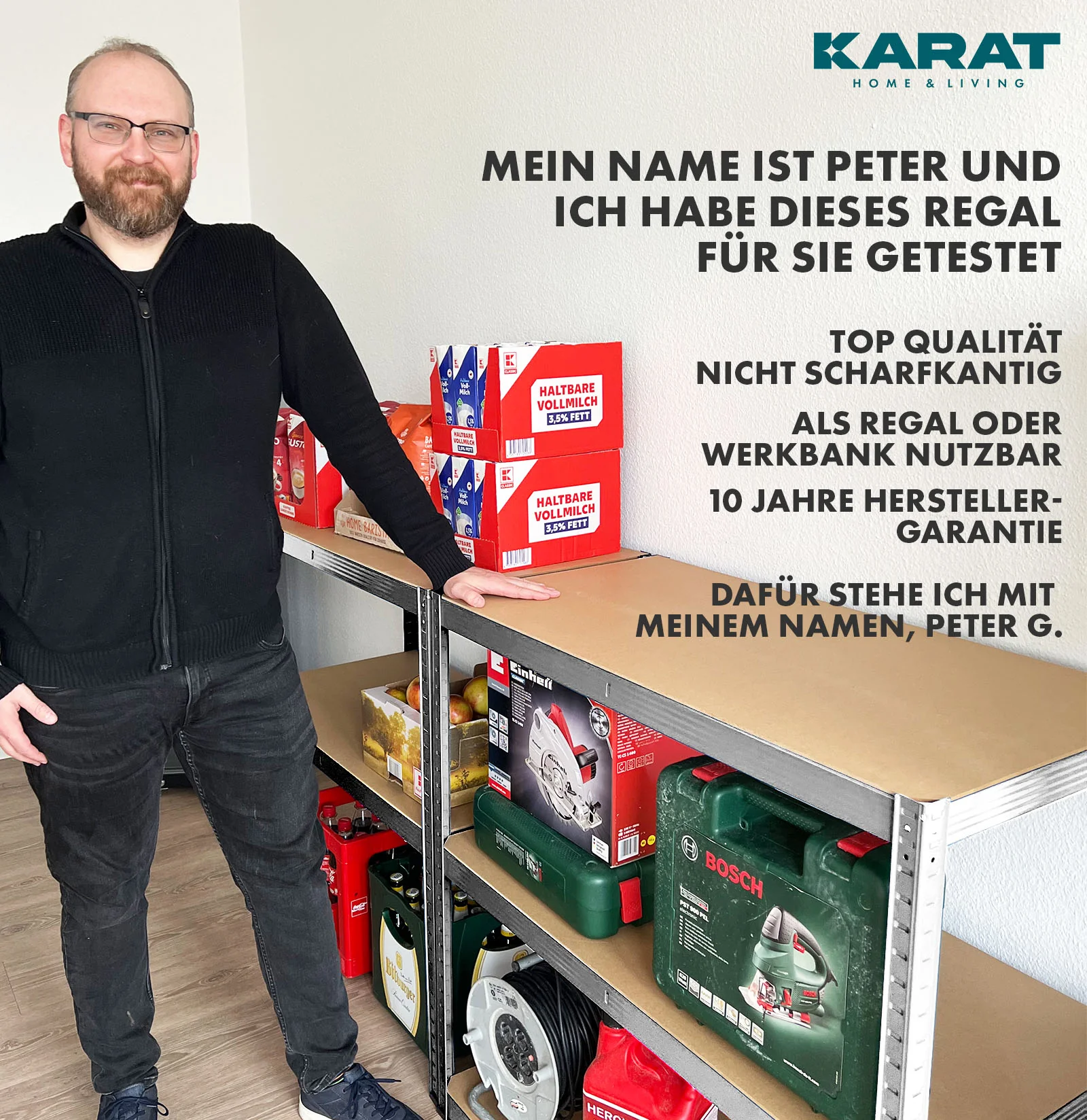 Schwerlastregal Lakota | 2er Set | Traglast bis 875 kg | Individuell einsetzbar | Verschiedene Größen und Farben - Image 28
