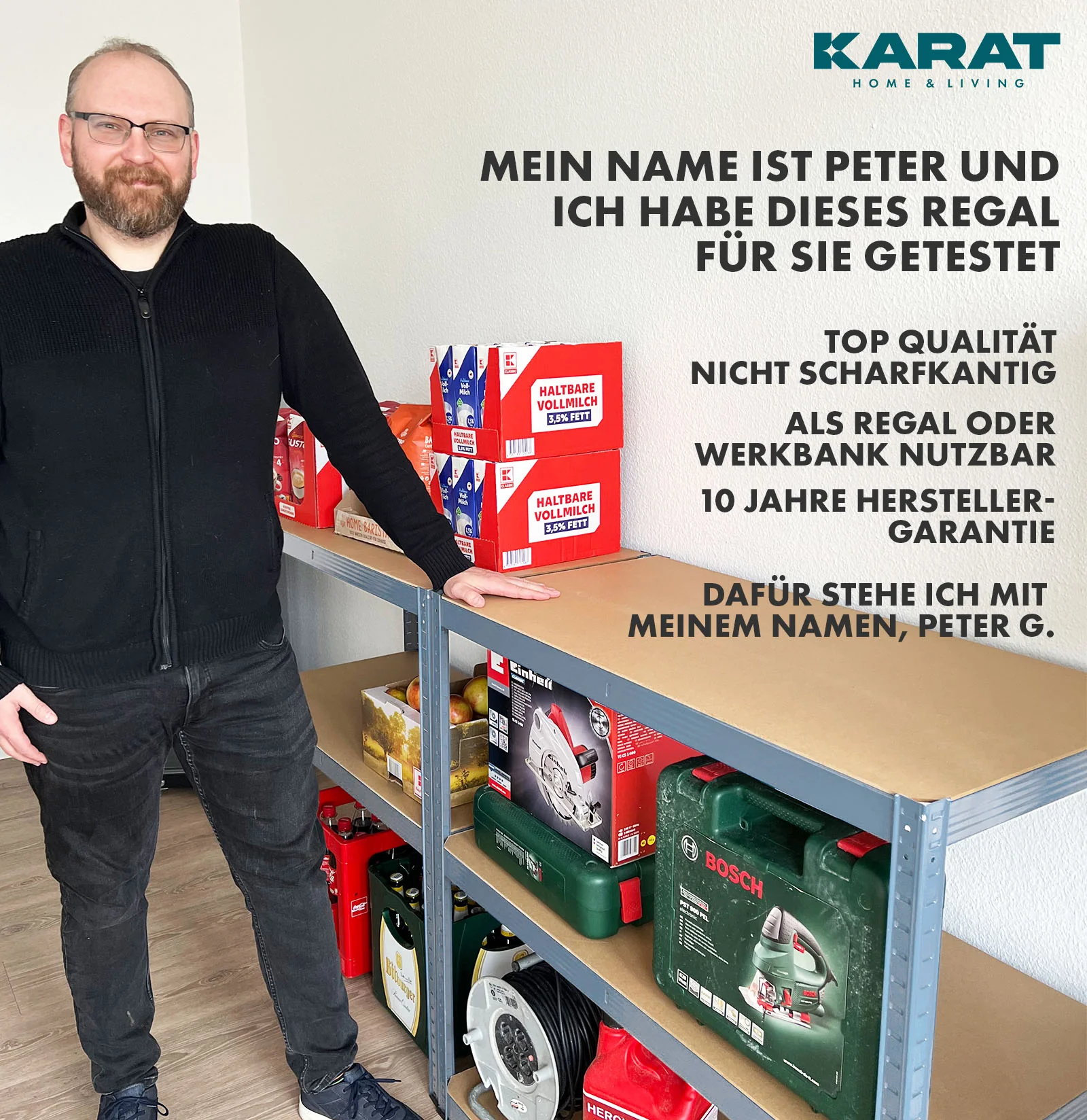 Schwerlastregal Lakota | 2er Set | Traglast bis 875 kg | Individuell einsetzbar | Verschiedene Größen und Farben - Image 7