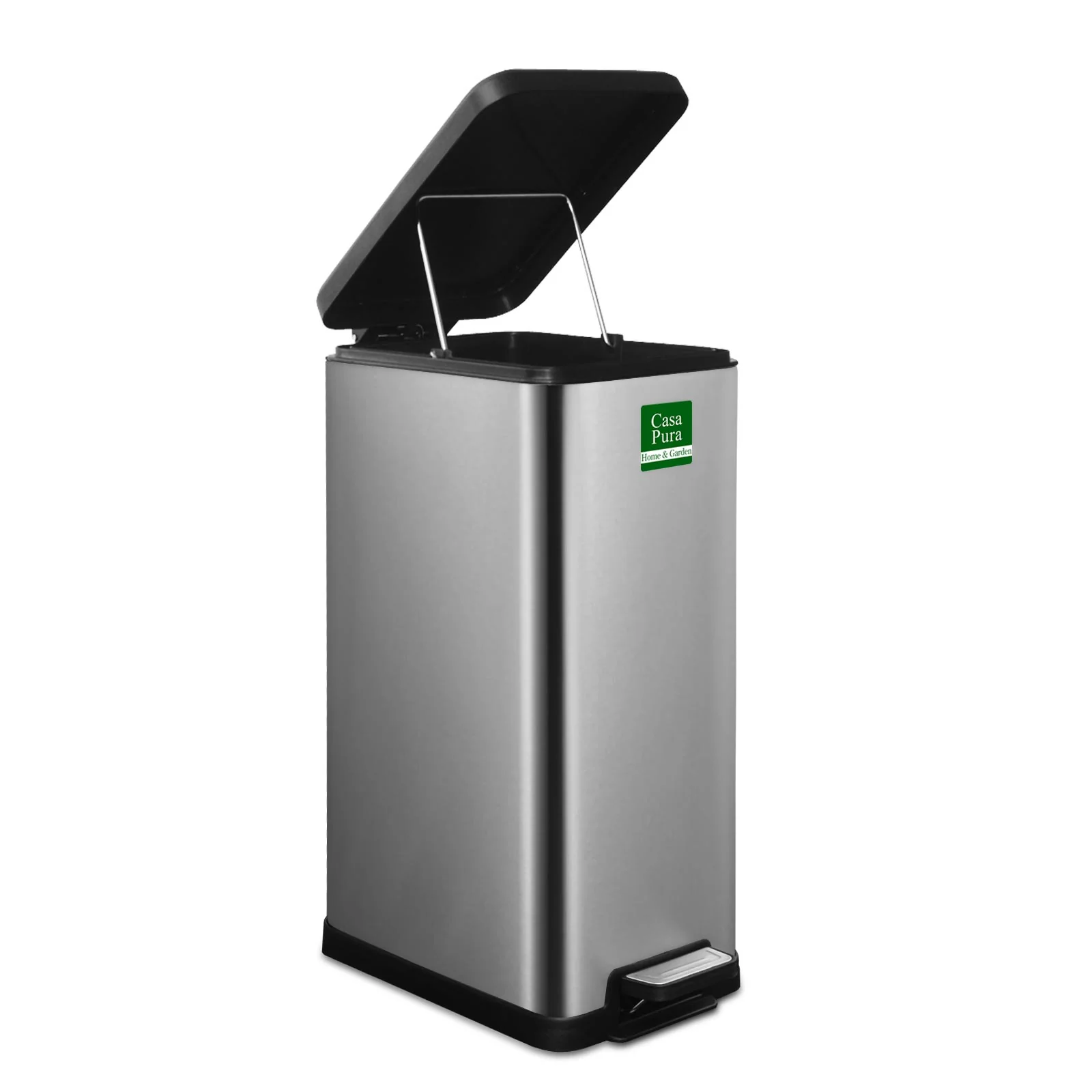 Mülleimer Zack | Edelstahl | Mit Absenkautomatik | 18 Liter - Image 6