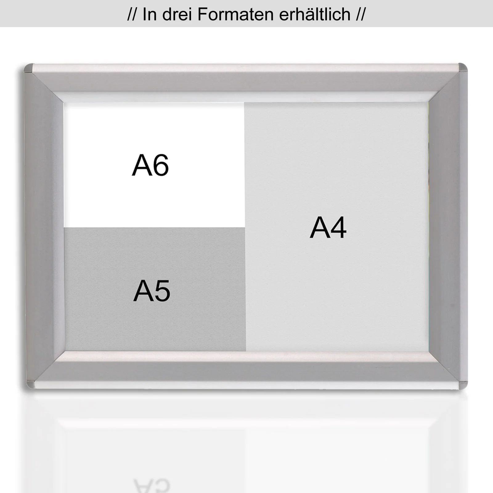 Wechselrahmen Opti-Clic | Rahmenbreite: 14 mm | Größen A4 bis A6 - Image 6