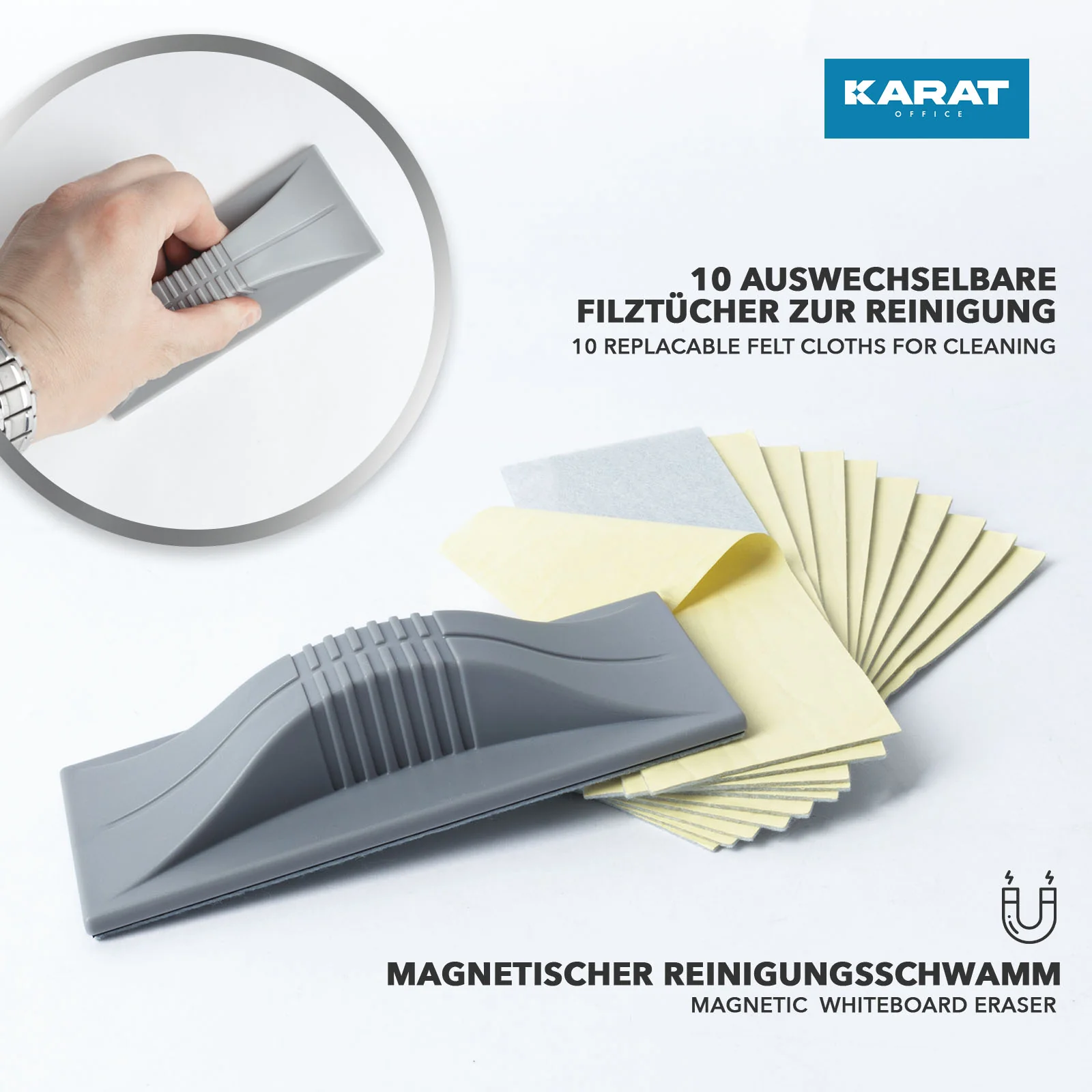 Whiteboard Starter Set | Grundausstattung für Whiteboards | Im praktischen Kunststoffkoffer - Image 7